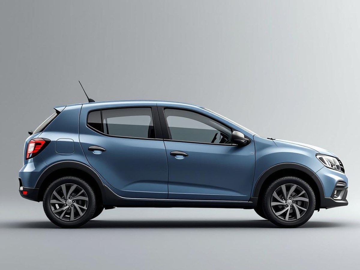 Dacia Sandero III na parkingu miejskim