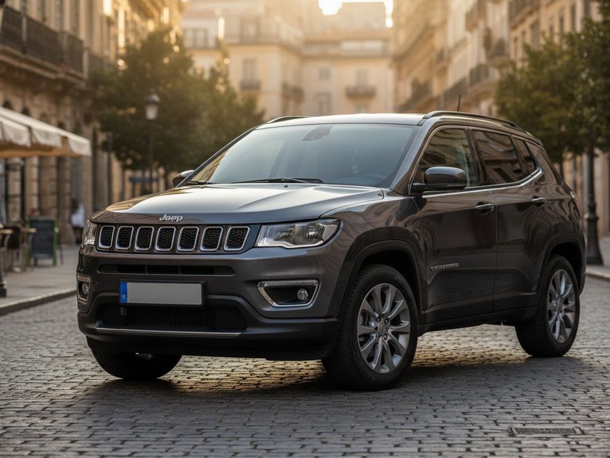 Jeep Compass 2017+ — używany SUV w ujęciu 3/4