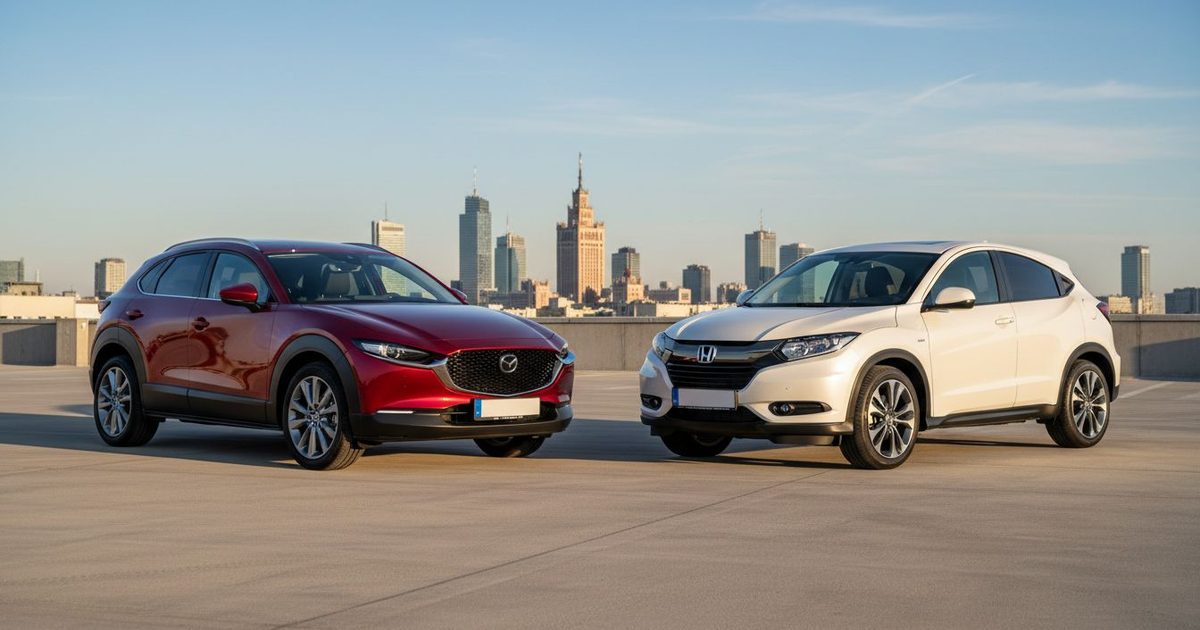 Mazda CX-30 vs Honda HR-V — co wybrać?