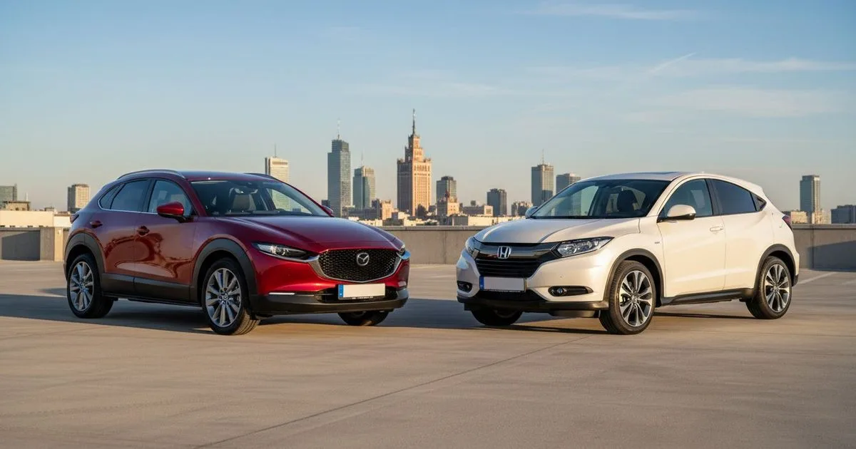 Mazda CX-30 vs Honda HR-V — co wybrać?