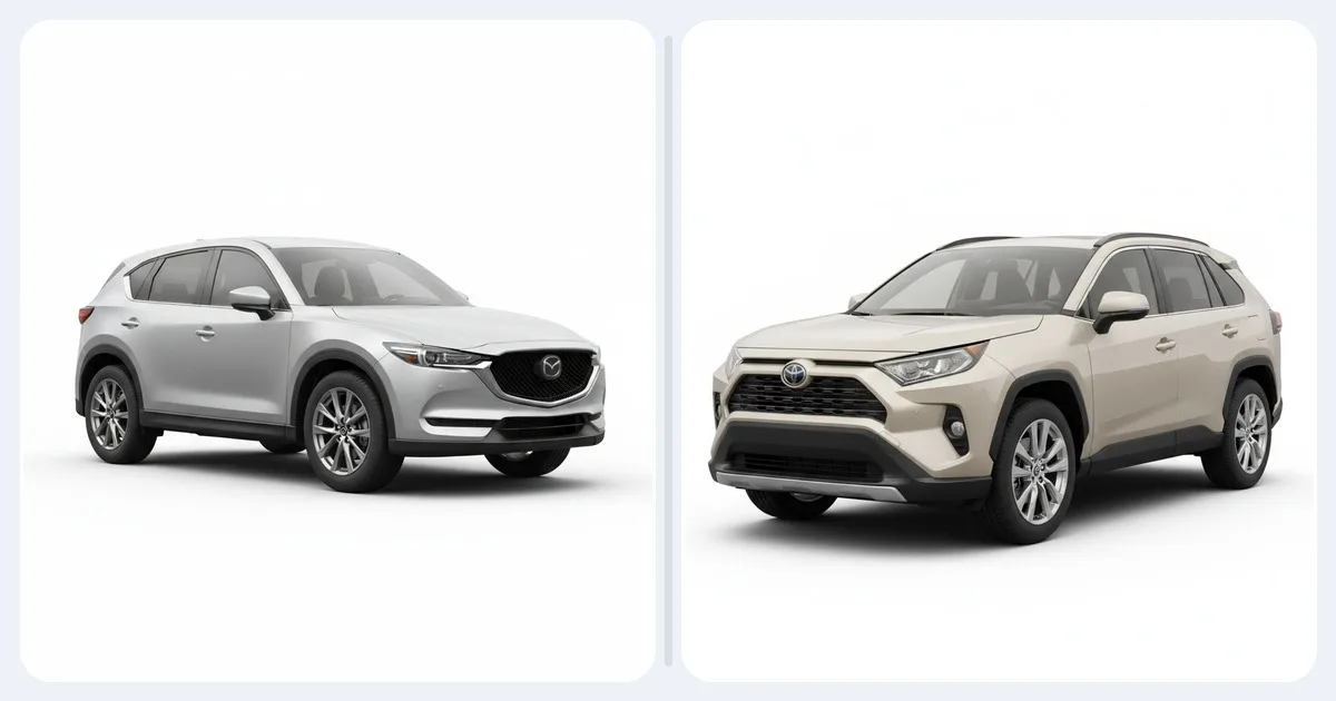 Mazda CX-5 vs Toyota RAV4 — co wybrać? — używany kompakt