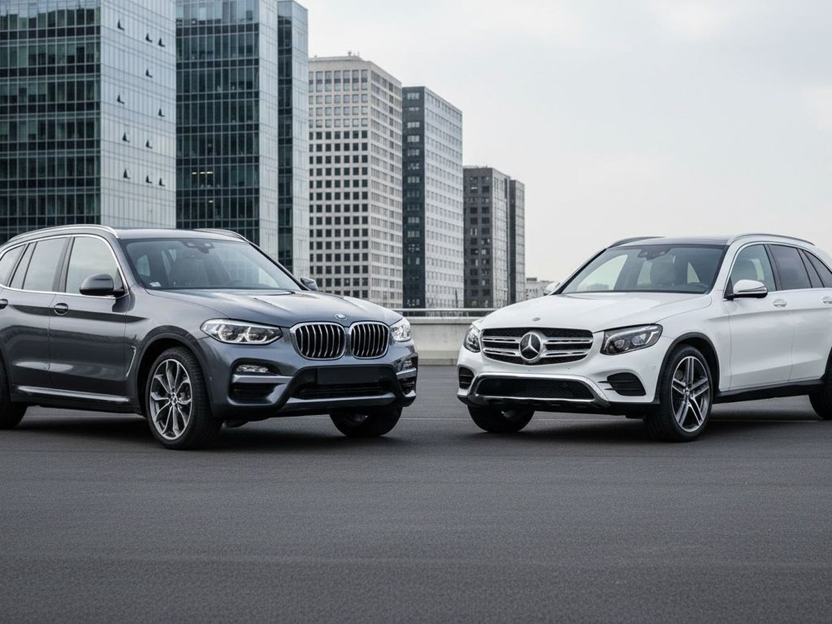 Mercedes GLC X253 i BMW X3 G01 — porównanie dwóch używanych SUV-ów premium