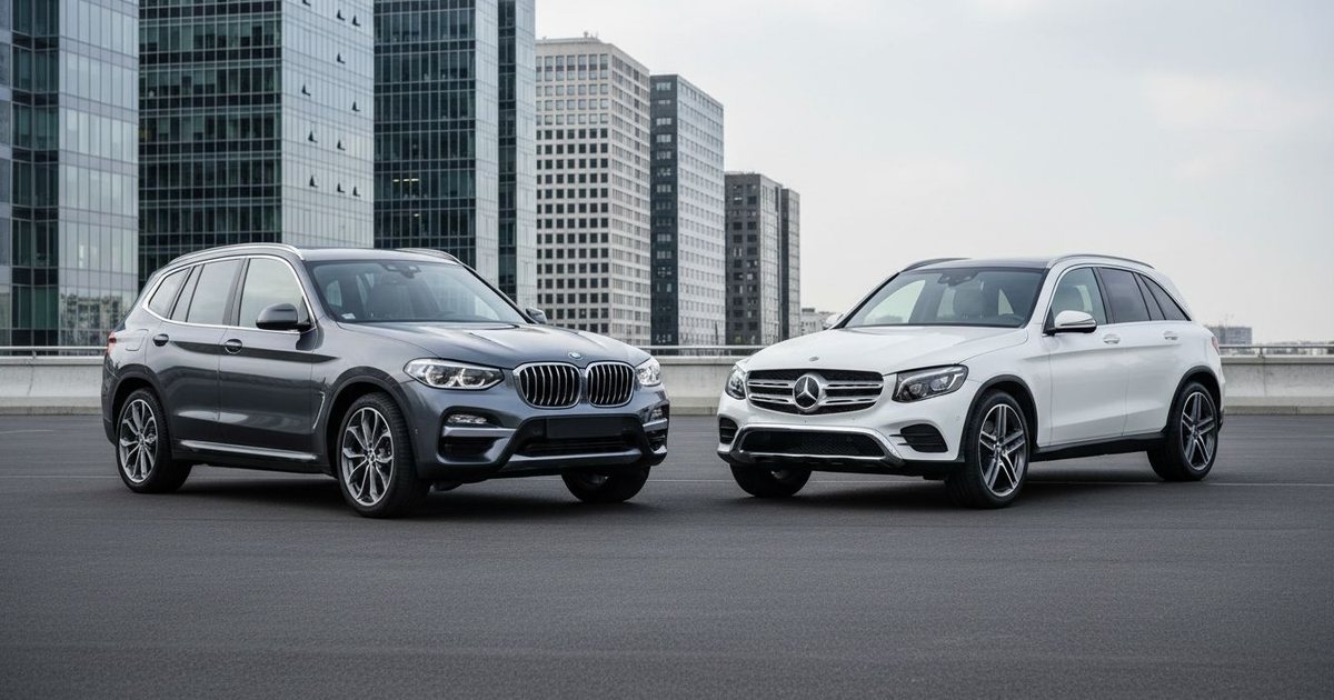 Mercedes GLC vs BMW X3 — co wybrać? — używany kompakt