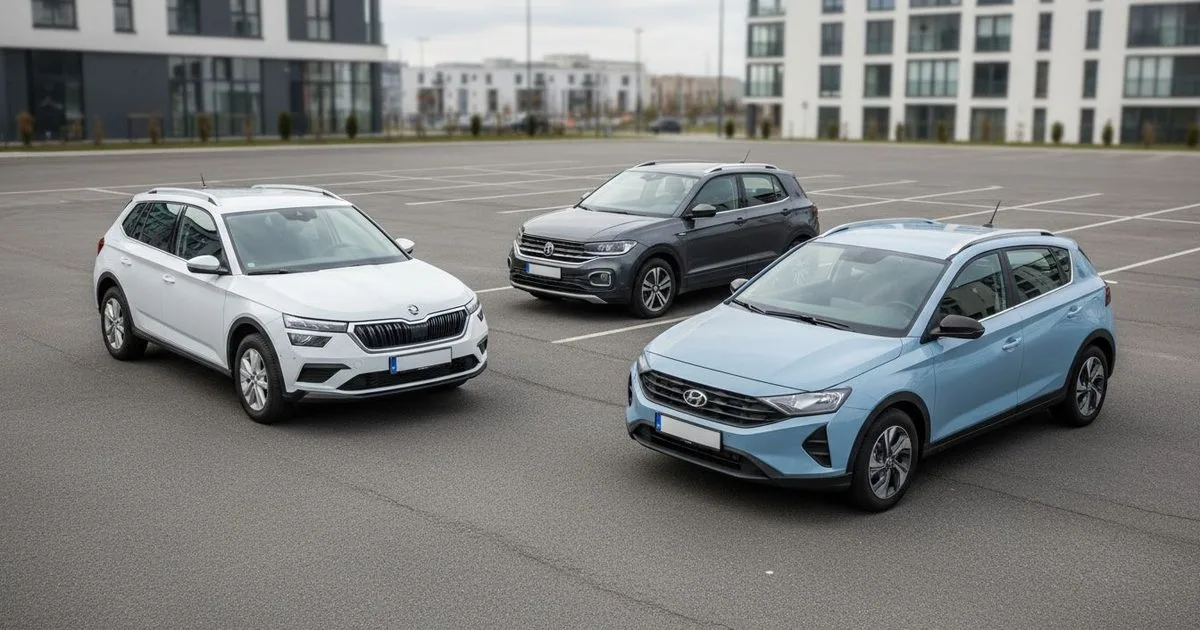 Skoda Kamiq vs VW T-Cross vs Hyundai Bayon — co wybrać?