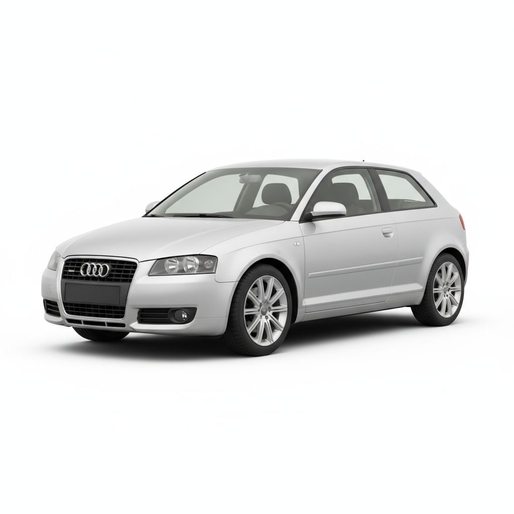 Audi A3 8P 2010 — widok boczny