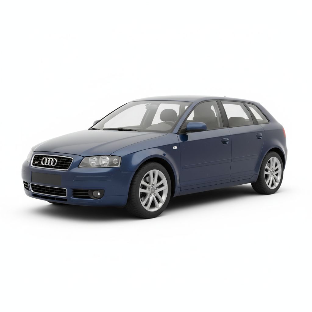 Audi A3 8P 2005 — widok boczny