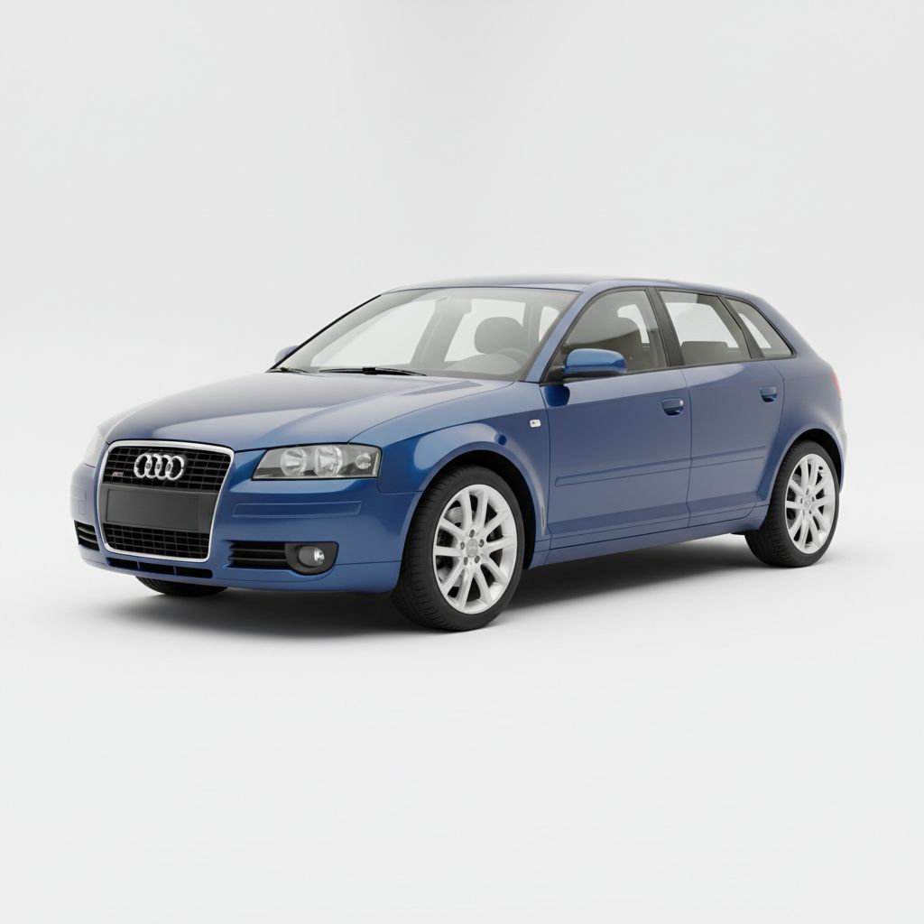 Audi A3 8P 2006 — widok boczny