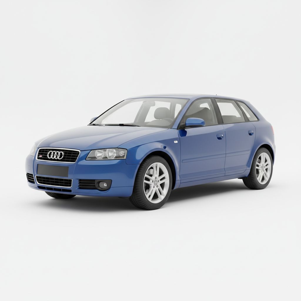 Audi A3 8P 2004 — widok boczny