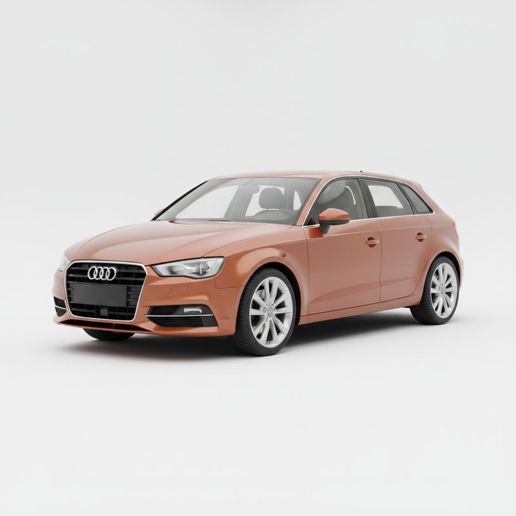 Audi A3 8V 2017 — widok boczny