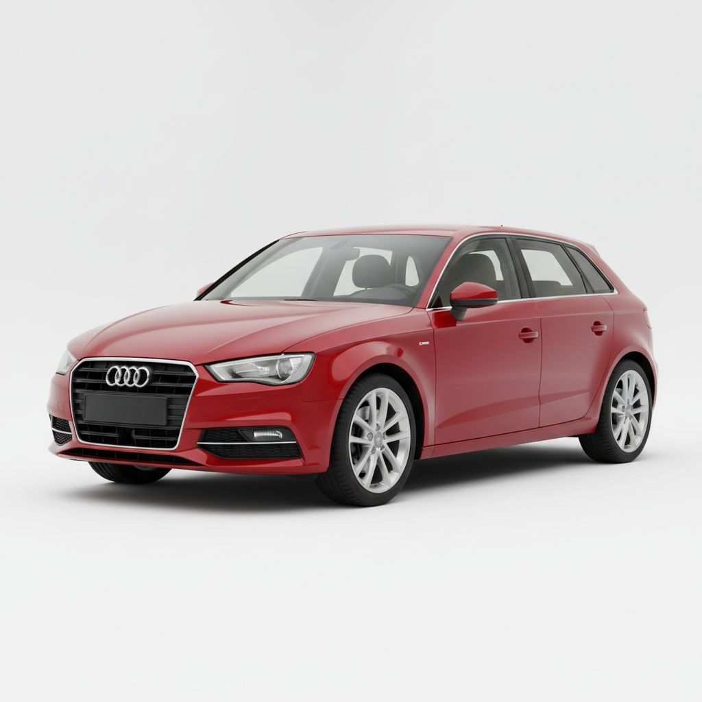 Audi A3 8V 2014 — widok boczny