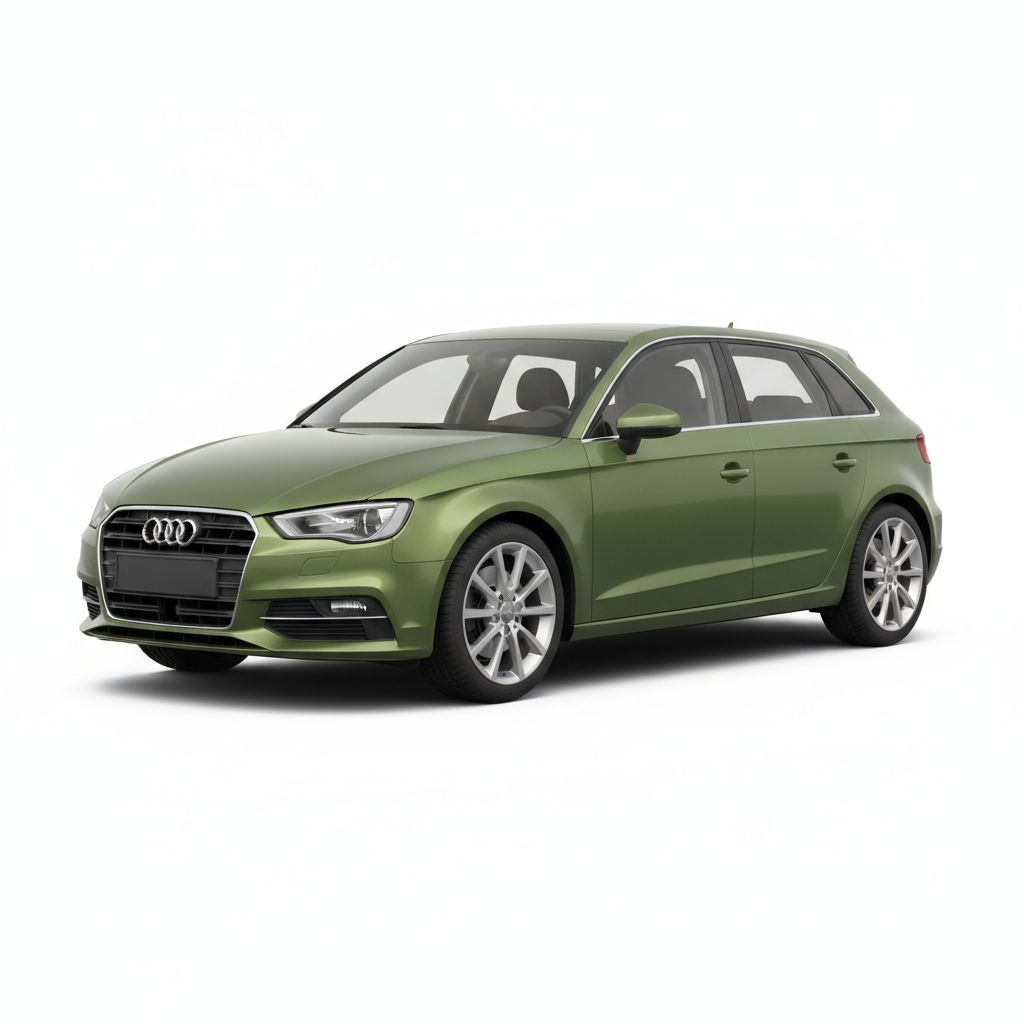 Audi A3 8V 2014 — widok boczny