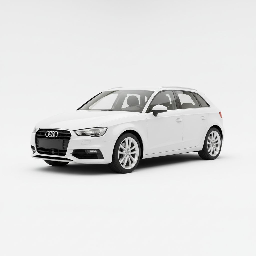 Audi A3 8V 2017 — widok boczny