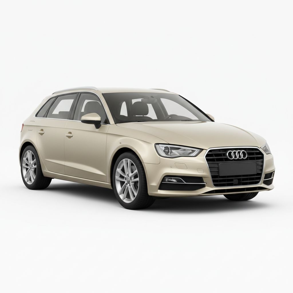 Audi A3 8V 2014 — widok boczny