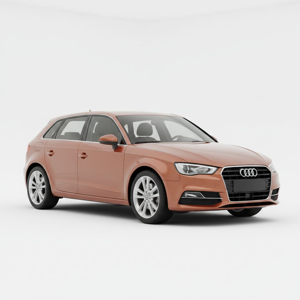 Audi A3 8V 2016 — widok boczny