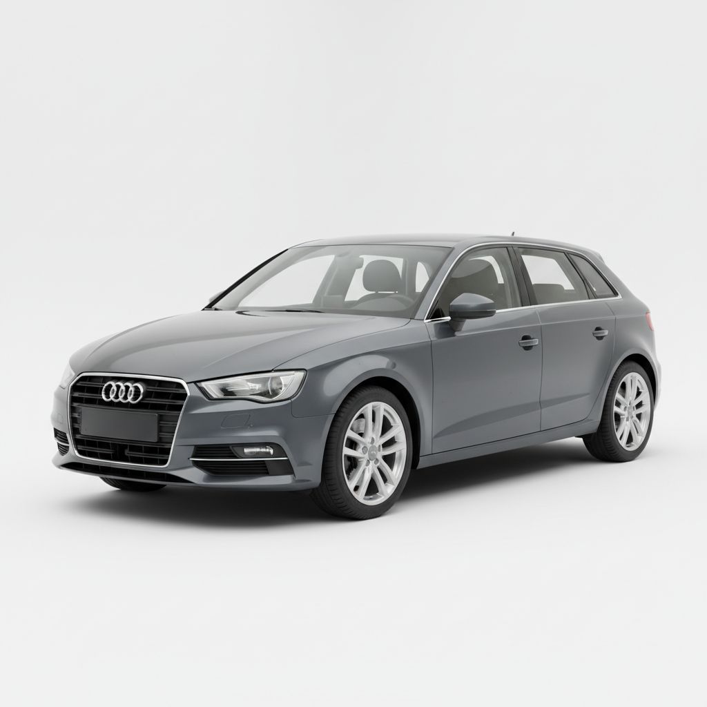 Audi A3 8V 2018 — widok boczny