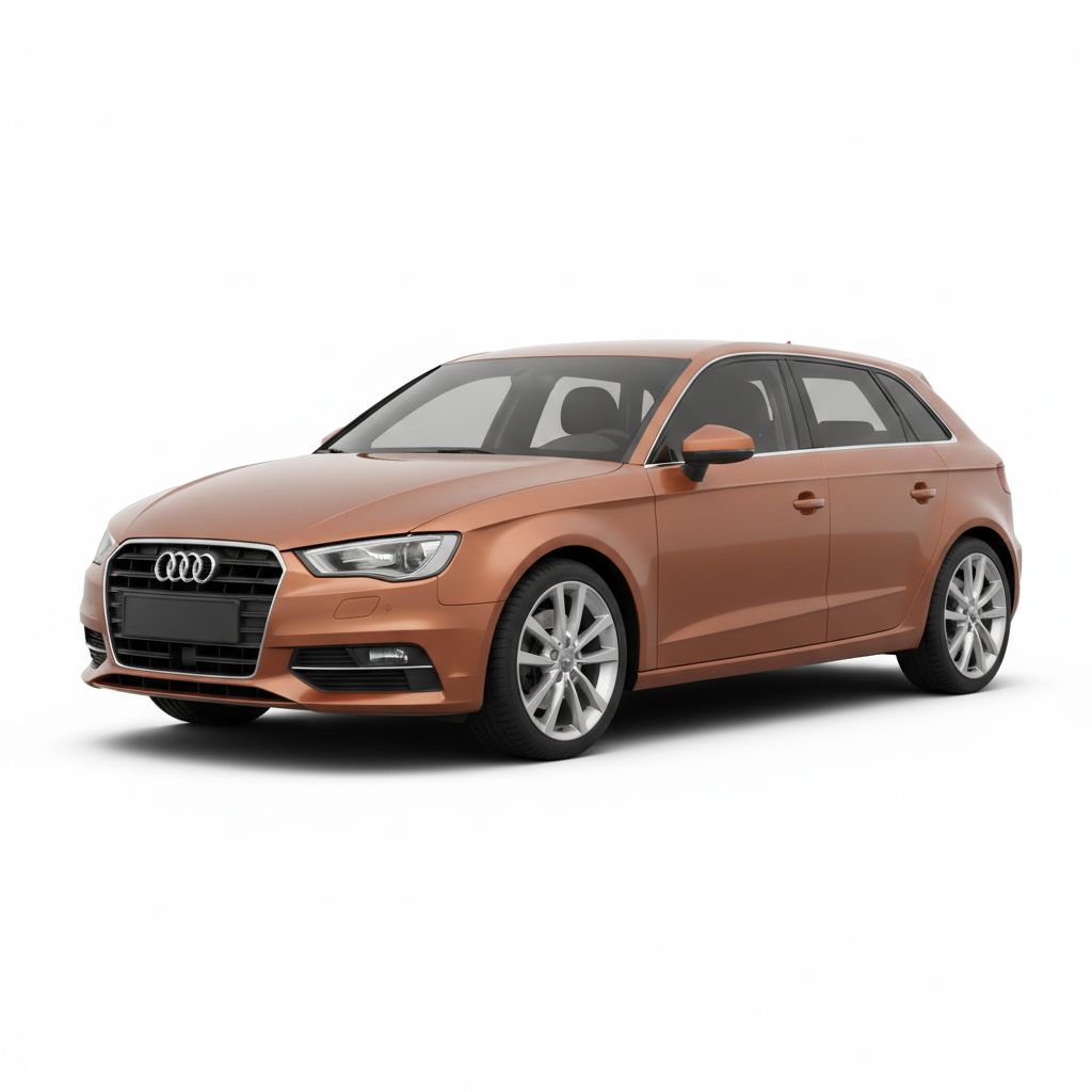 Audi A3 8V 2014 — widok boczny