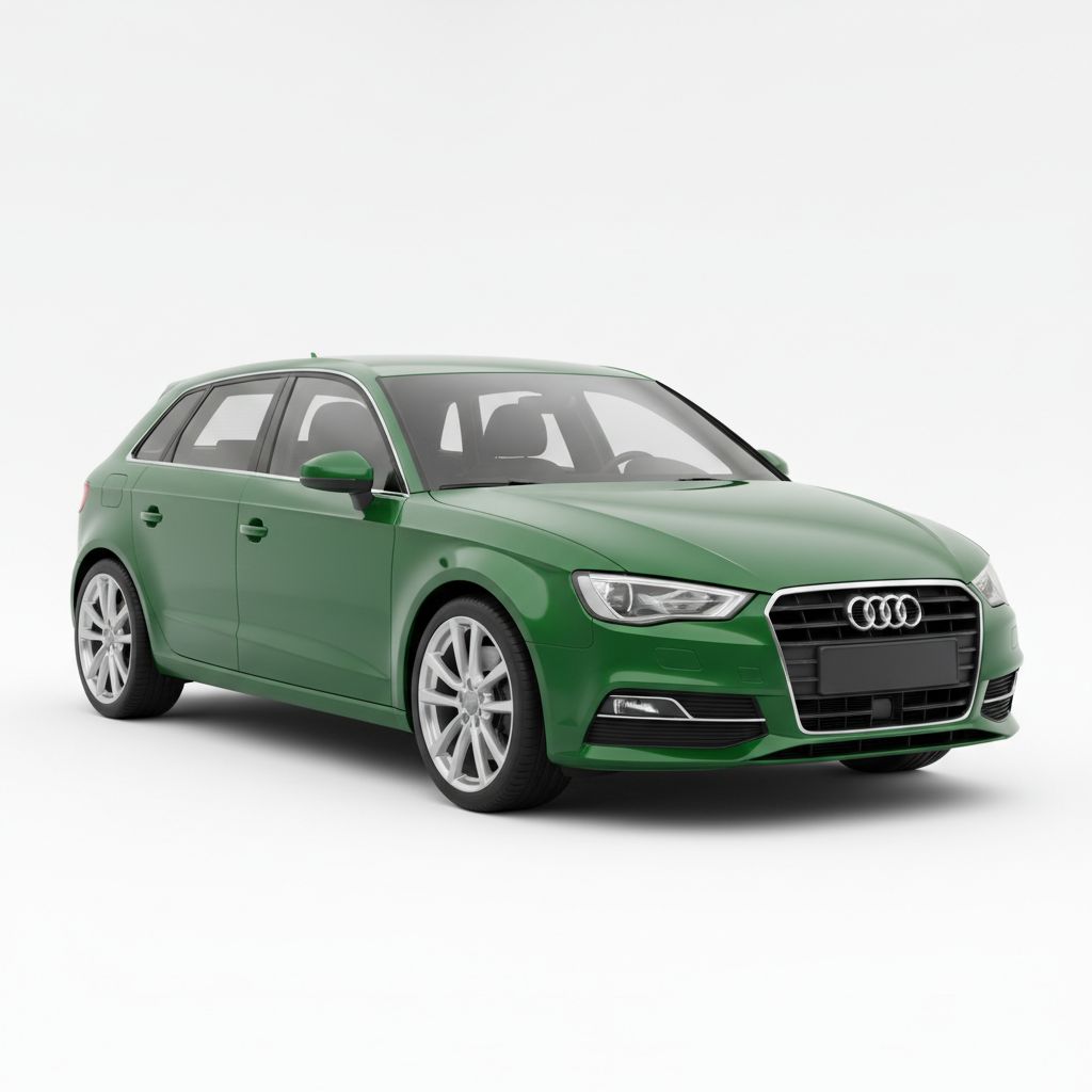 Audi A3 8V 2014 — widok boczny