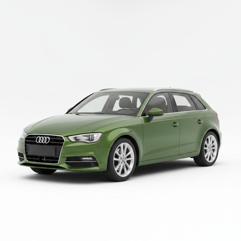 Audi A3 8V 2016 — widok boczny
