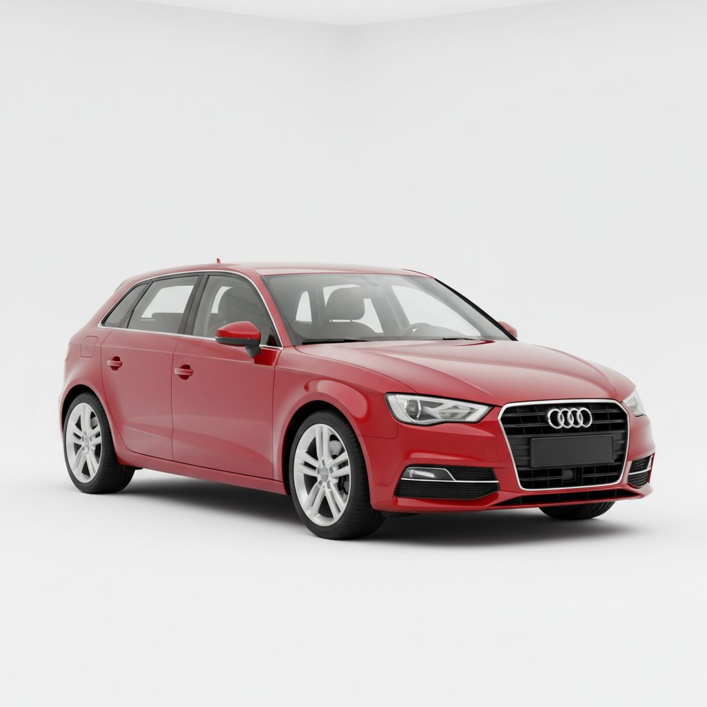 Audi A3 8V 2017 — widok boczny