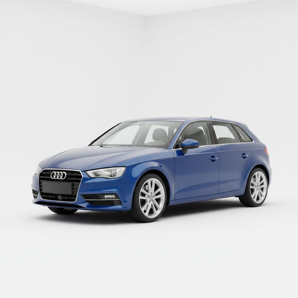 Audi A3 8V 2017 — widok boczny