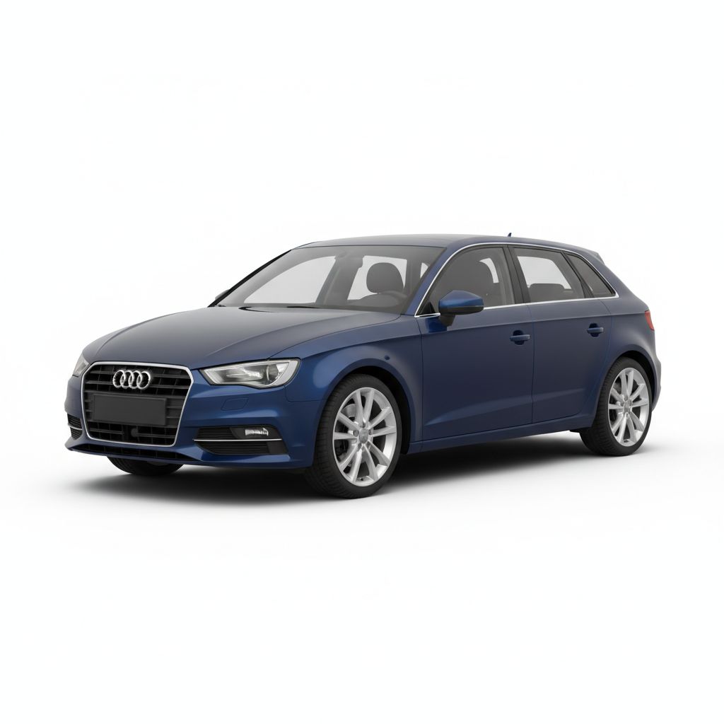 Audi A3 8V 2017 — widok boczny