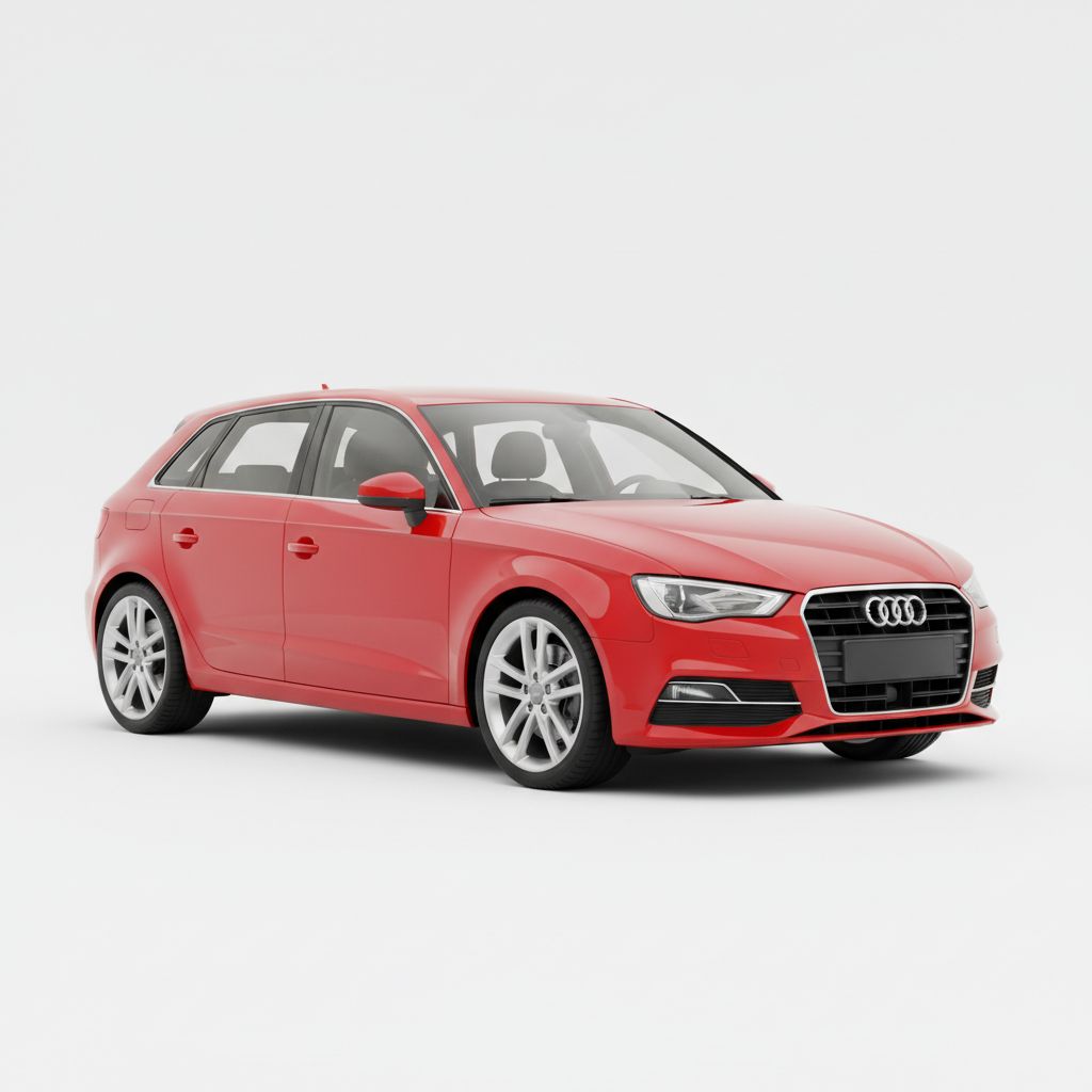 Audi A3 8V 2018 — widok boczny