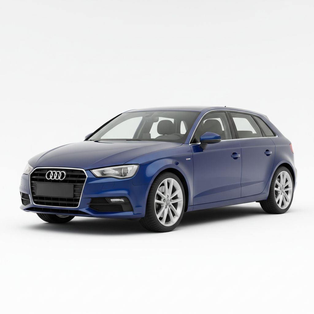 Audi A3 8V 2017 — widok boczny