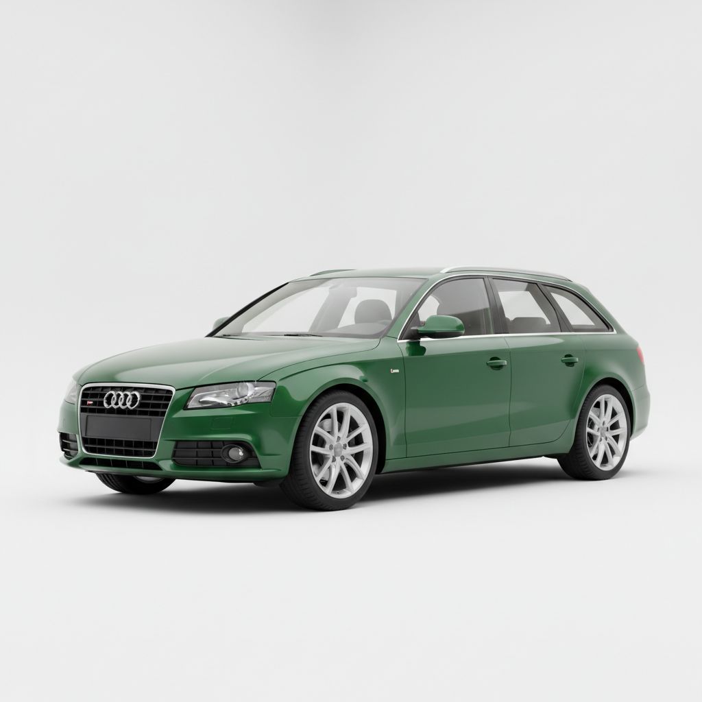 Audi A4 Avant B8 2008 — widok boczny