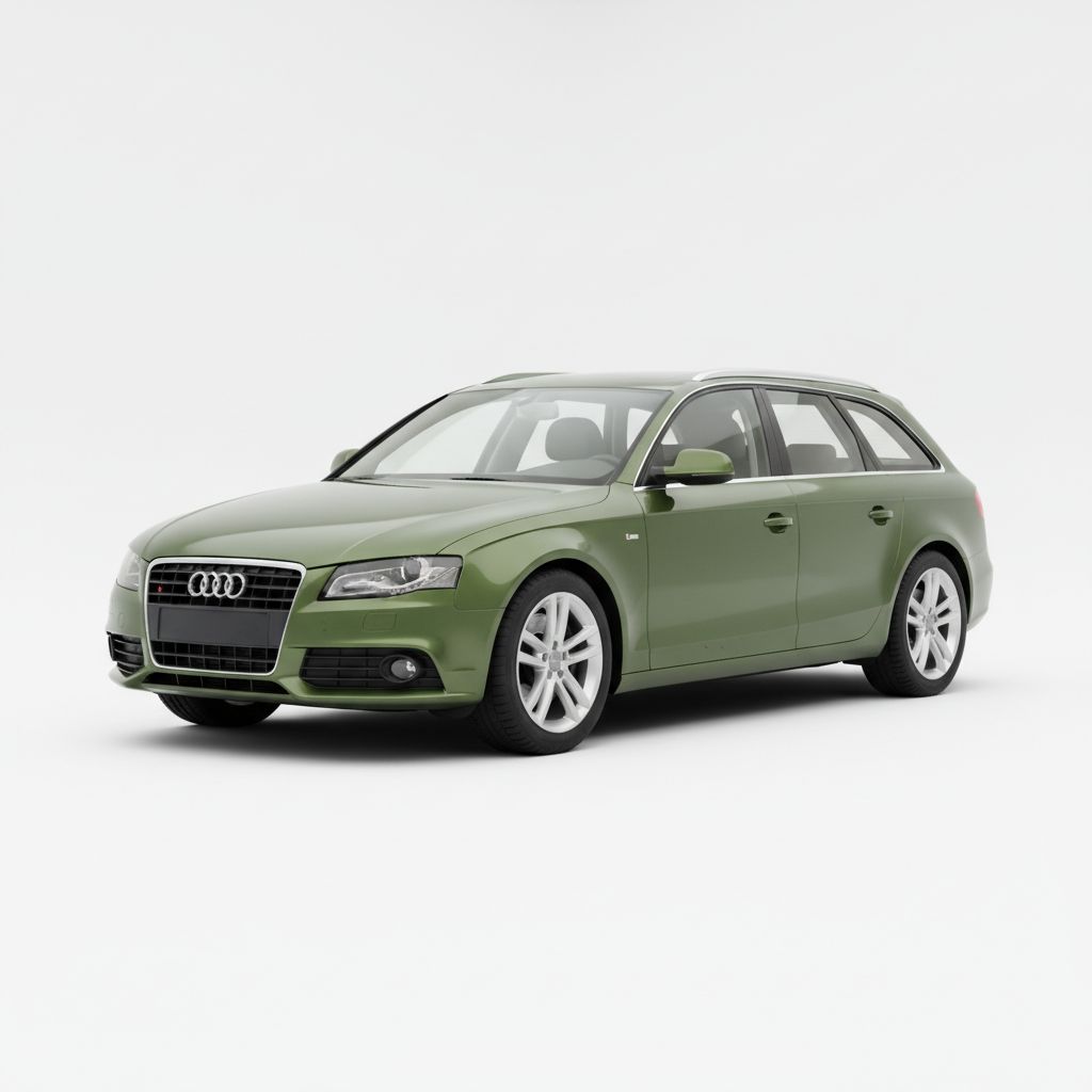 Audi A4 Avant B8 2008 — widok boczny