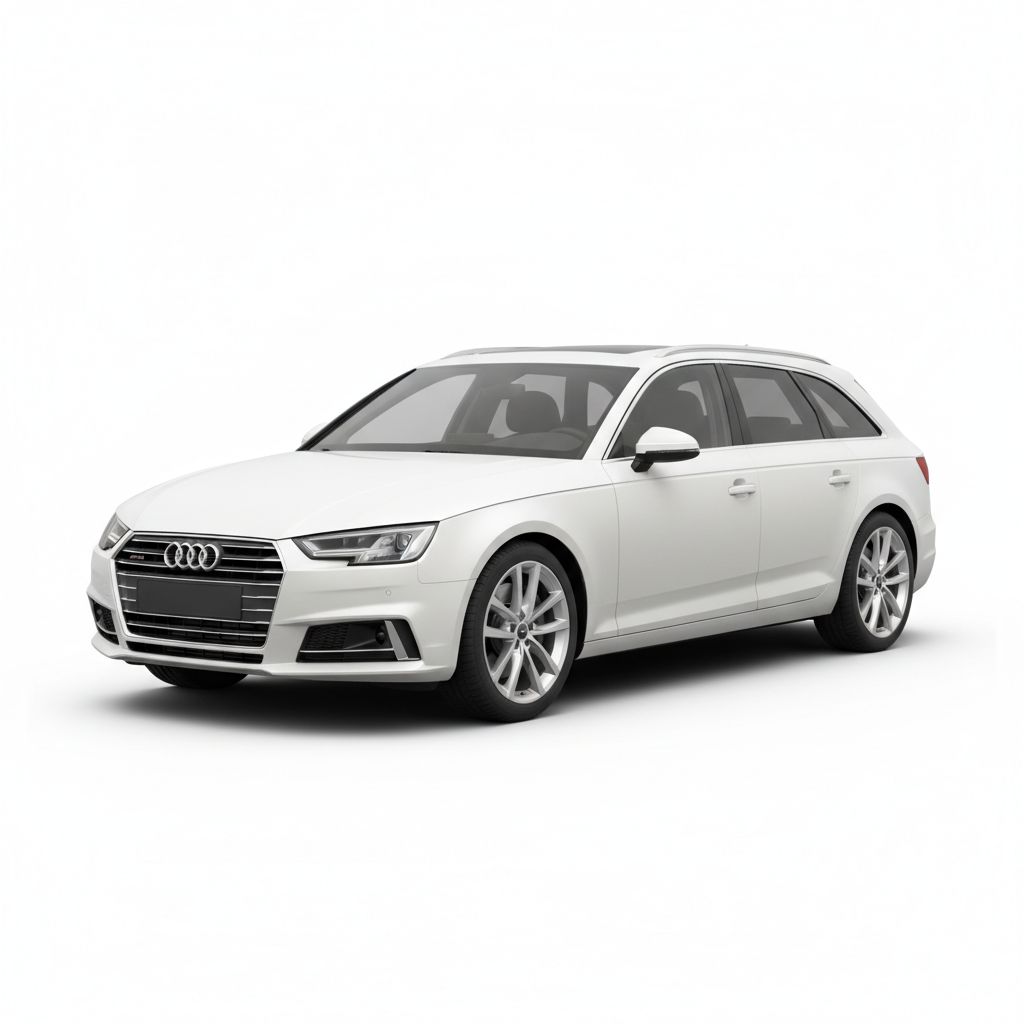 Audi A4 Avant B9 2017 — widok boczny