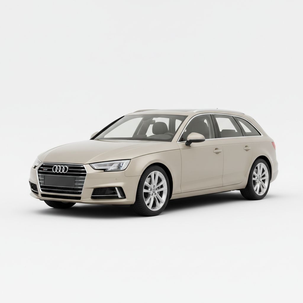 Audi A4 Avant B9 2016 — widok boczny