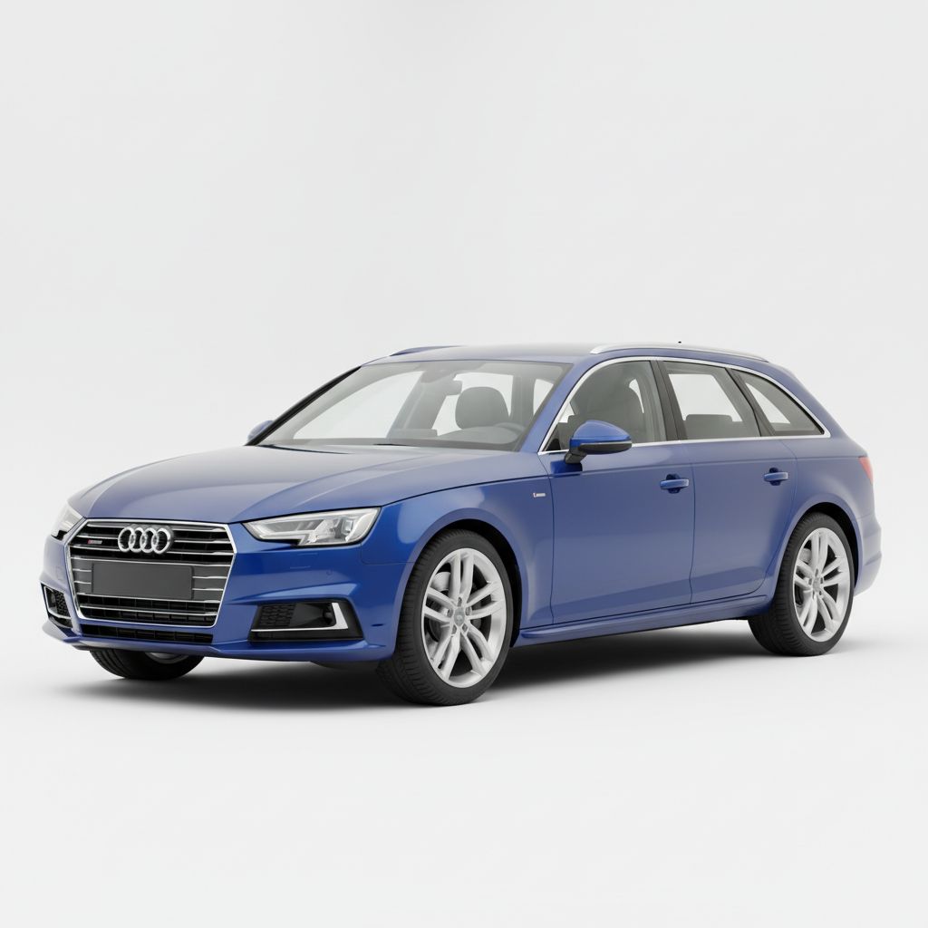 Audi A4 Avant B9 2018 — widok boczny