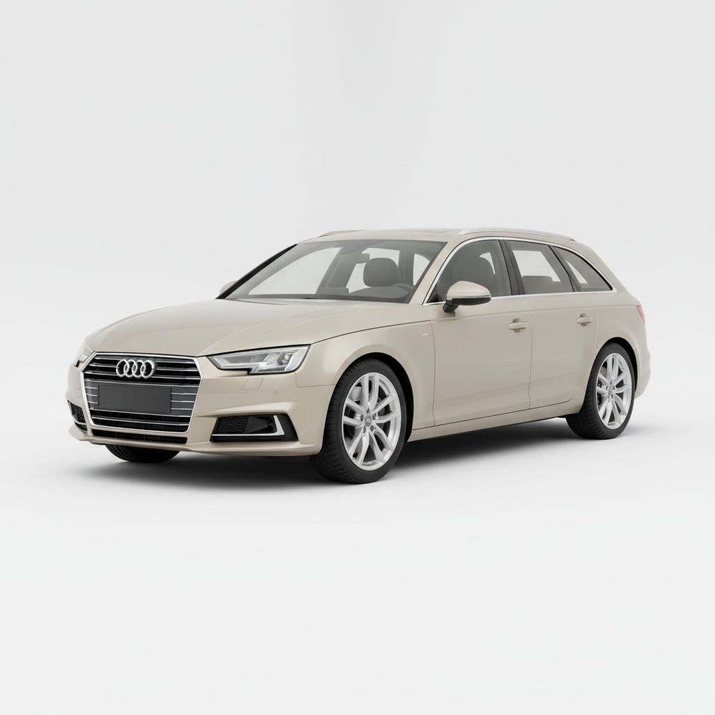 Audi A4 Avant B9 2017 — widok boczny