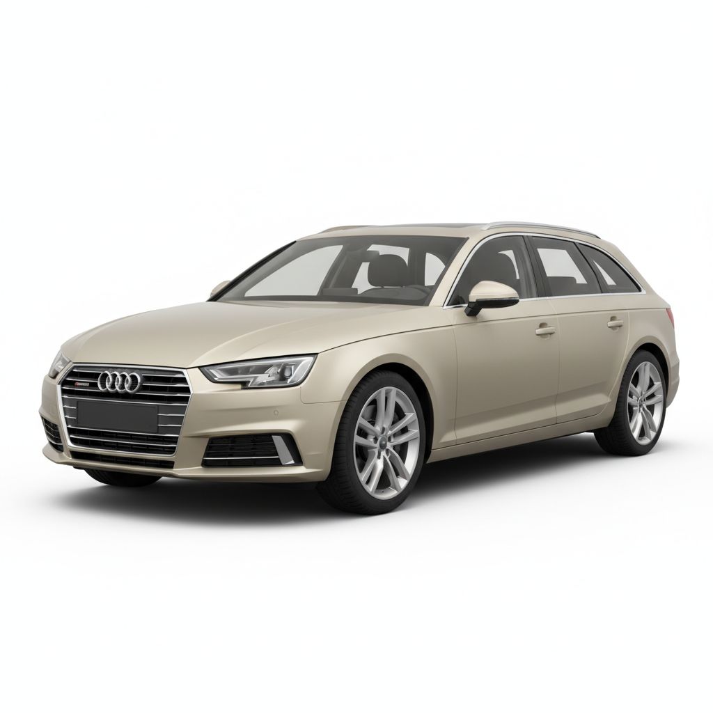 Audi A4 Avant B9 2018 — widok boczny