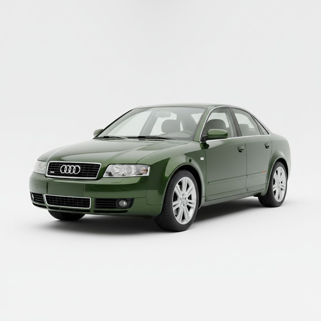 Audi A4 B6 2003 — widok boczny