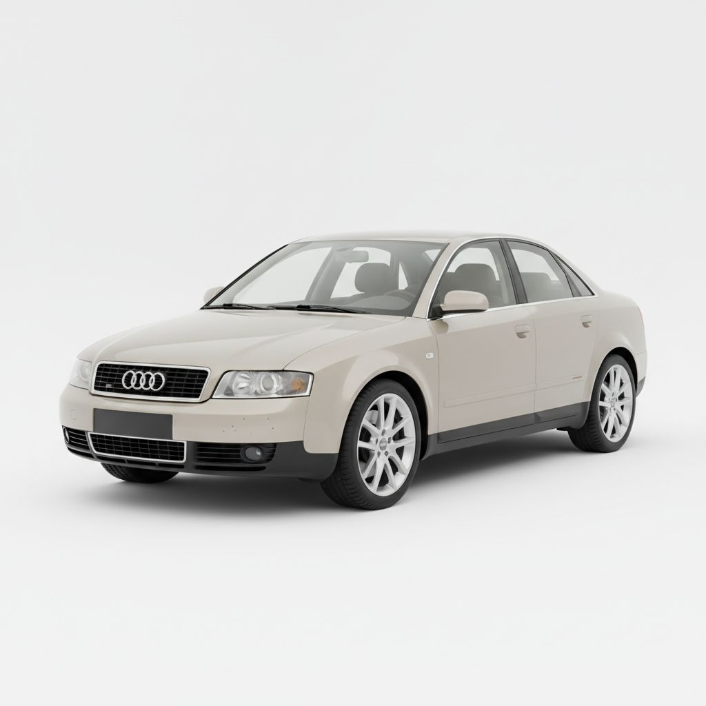 Audi A4 B6 2003 — widok boczny