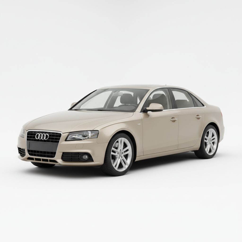 Audi A4 B8 2008 — widok boczny