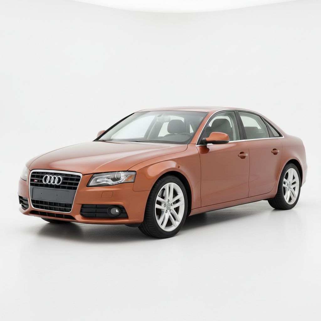 Audi A4 B8 2008 — widok boczny