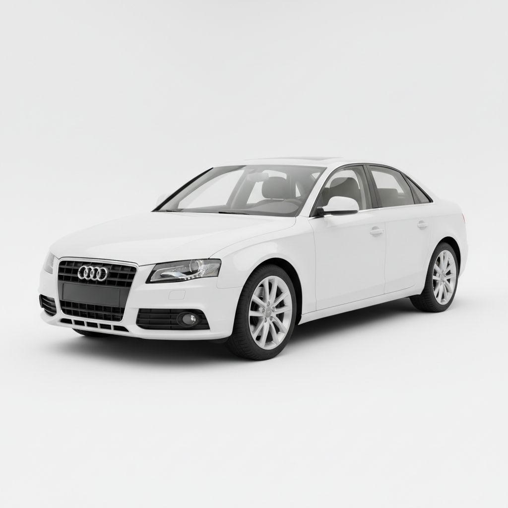 Audi A4 B8 2008 — widok boczny