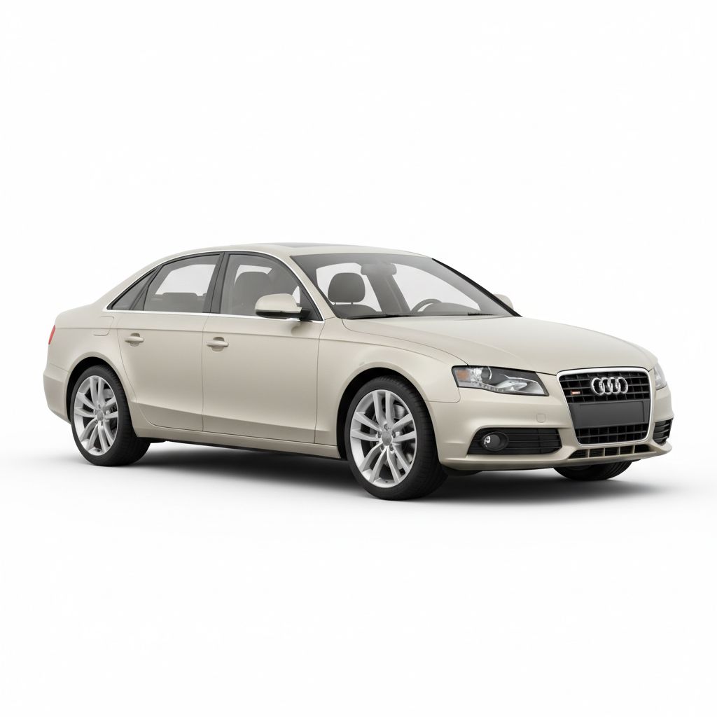 Audi A4 B8 2008 — widok boczny