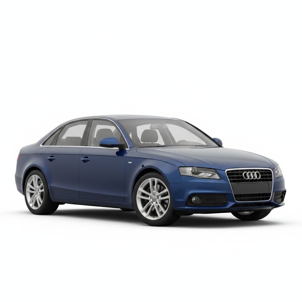 Audi A4 B8 2008 — widok boczny