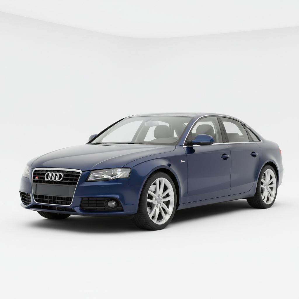 Audi A4 B8 2008 — widok boczny