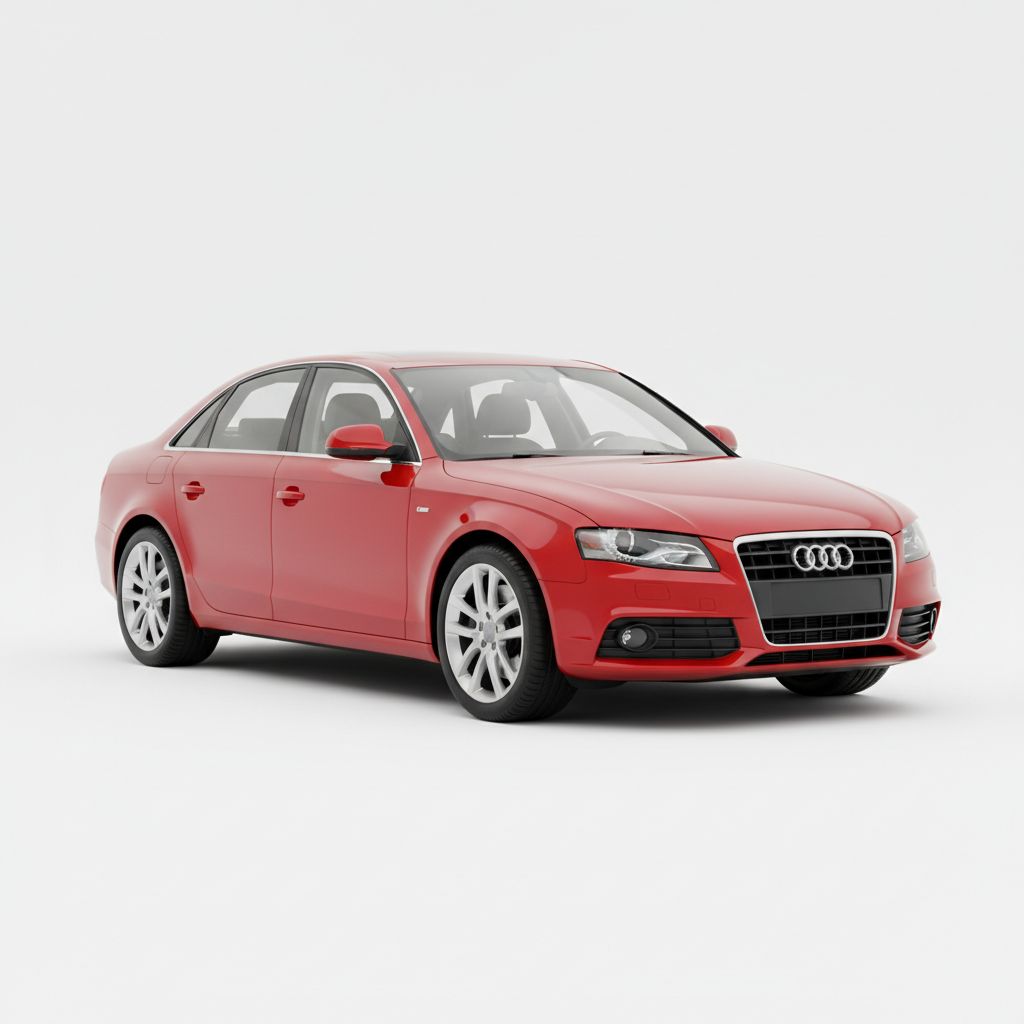 Audi A4 B8 2008 — widok boczny