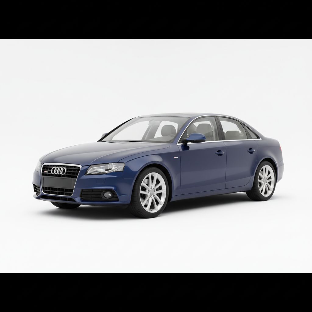 Audi A4 B8 2008 — widok boczny