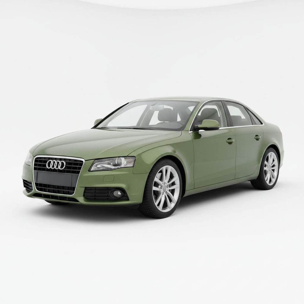 Audi A4 B8 2014 — widok boczny
