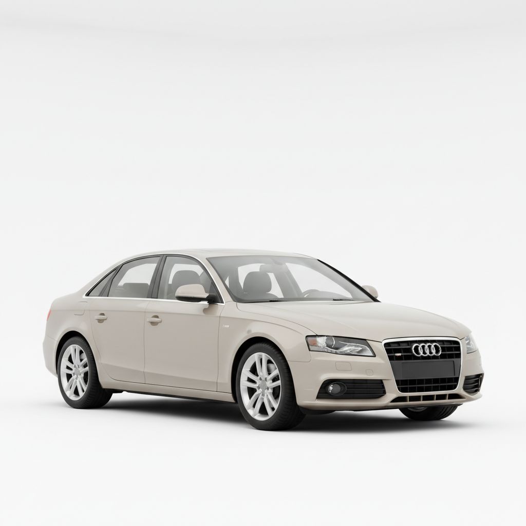 Audi A4 B8 2014 — widok boczny