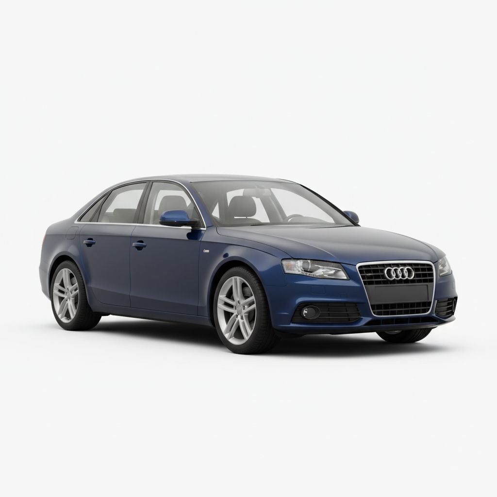 Audi A4 B8 2009 — widok boczny