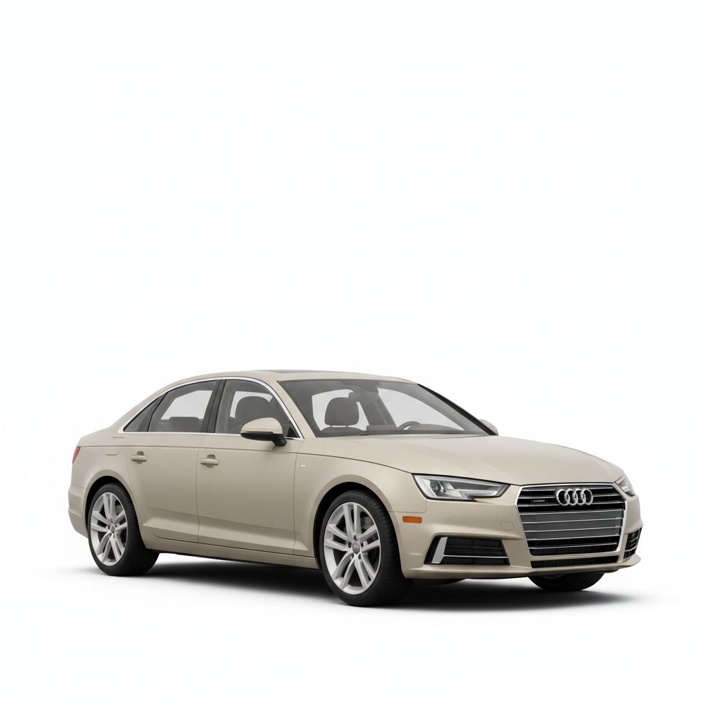 Audi A4 B9 2018 — widok boczny