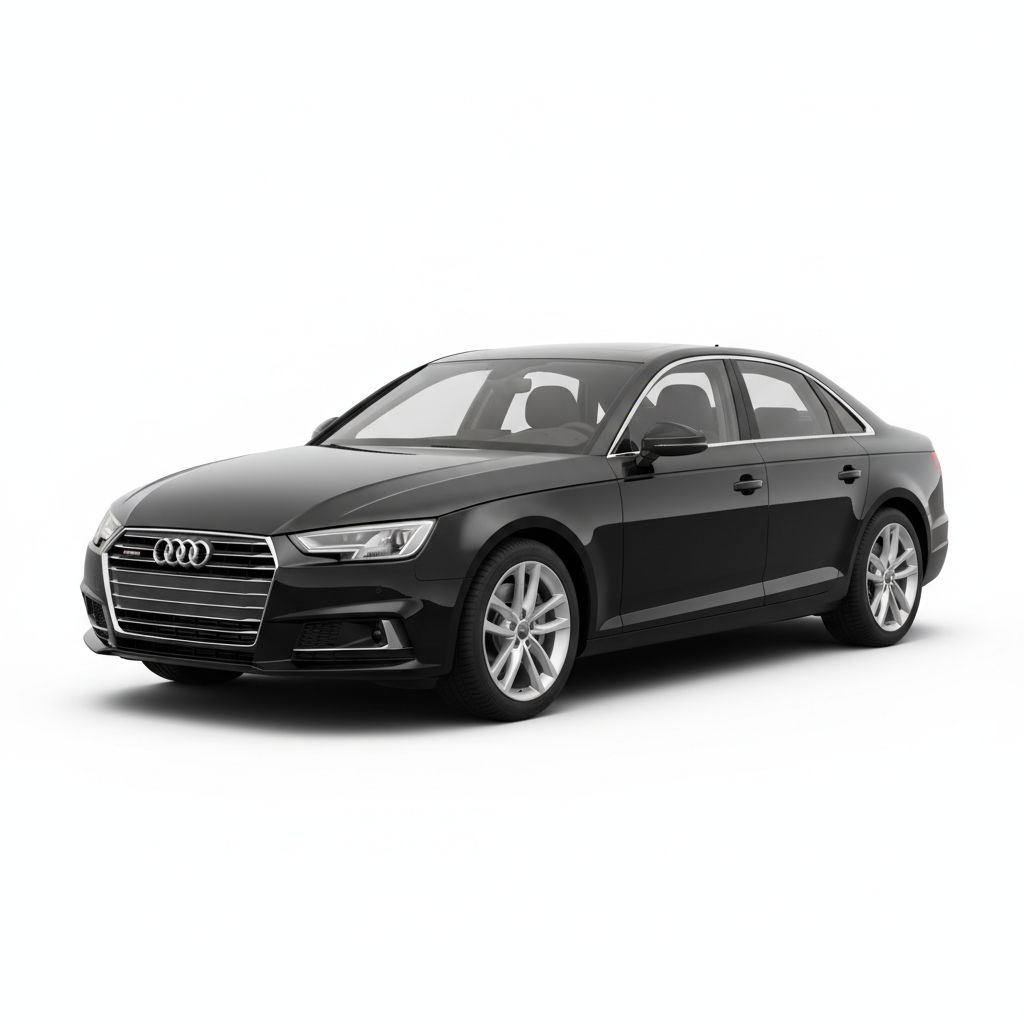 Audi A4 B9 2017 — widok boczny
