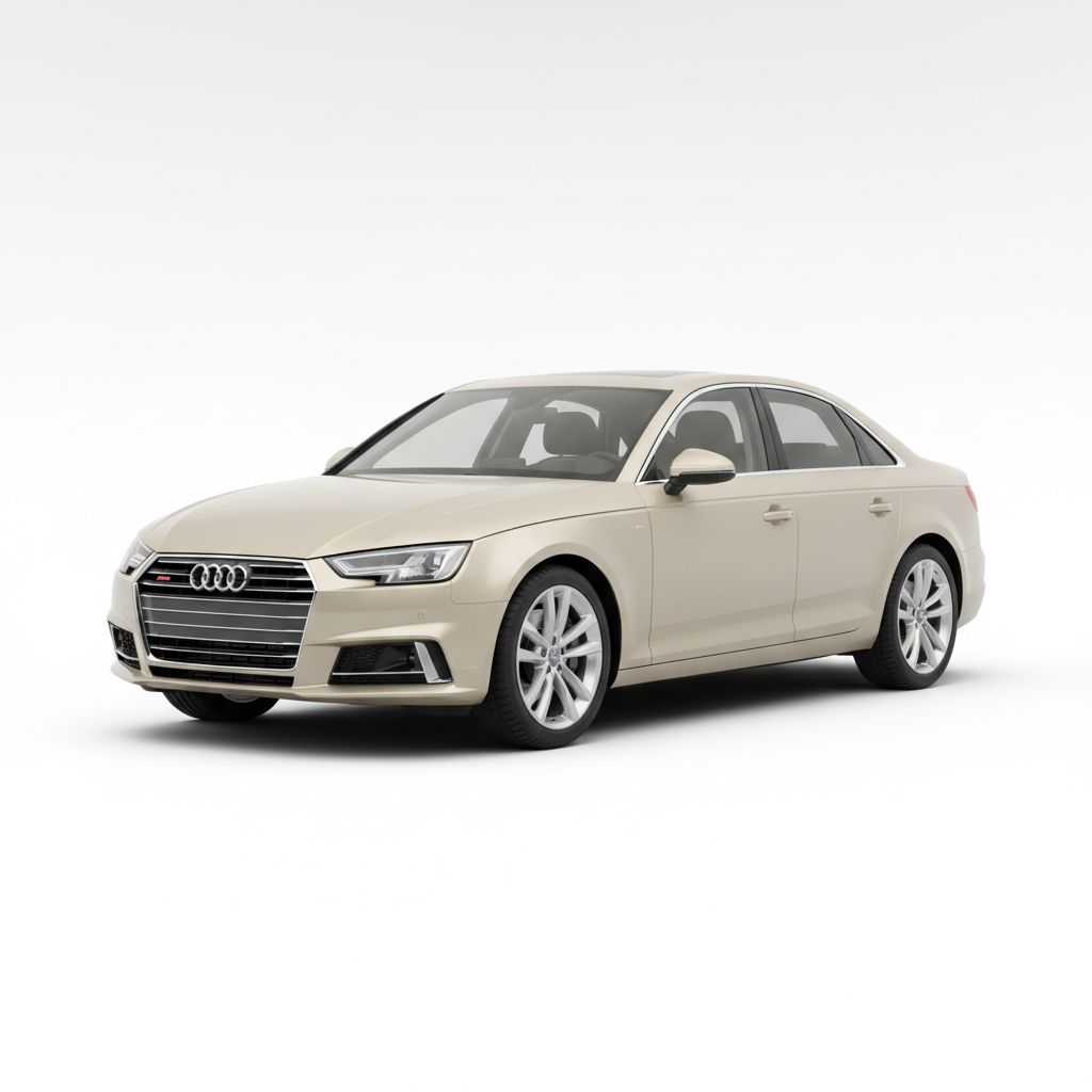Audi A4 B9 2018 — widok boczny